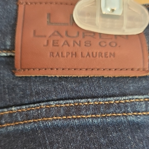 (J32) Ralph Lauren Dark Blue Skinny Jeans - Picture 7 of 9